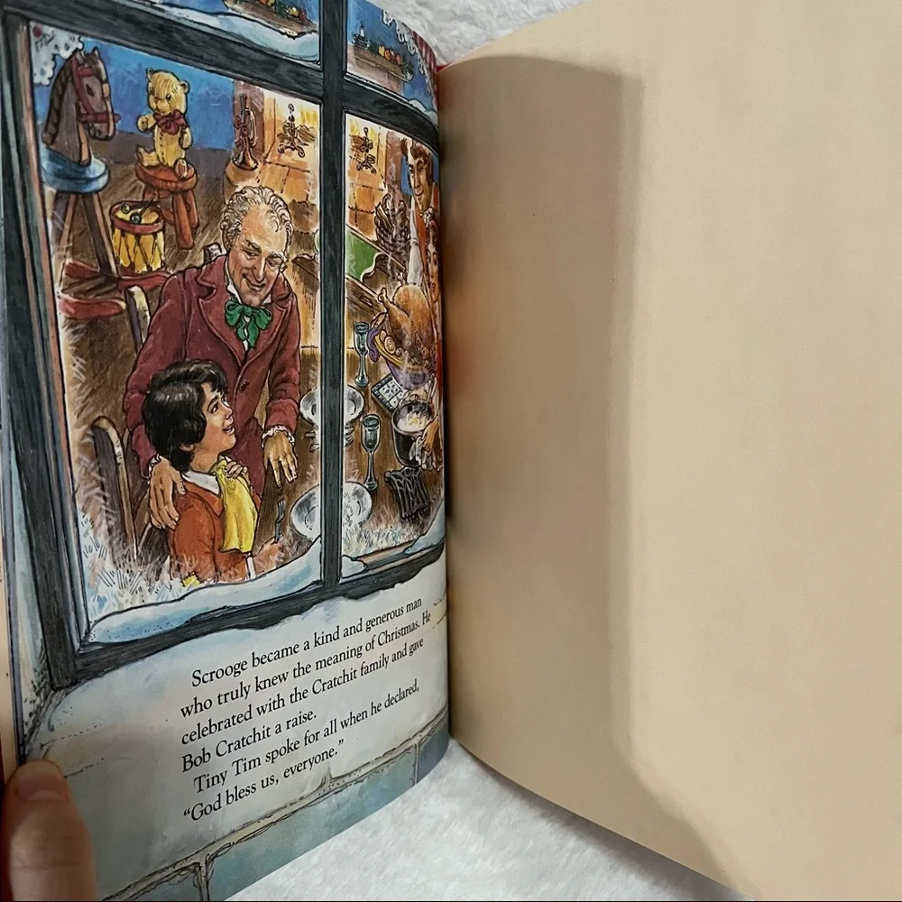 A Christmas Carol hardback vintage 1991 - Picture 6 of 11